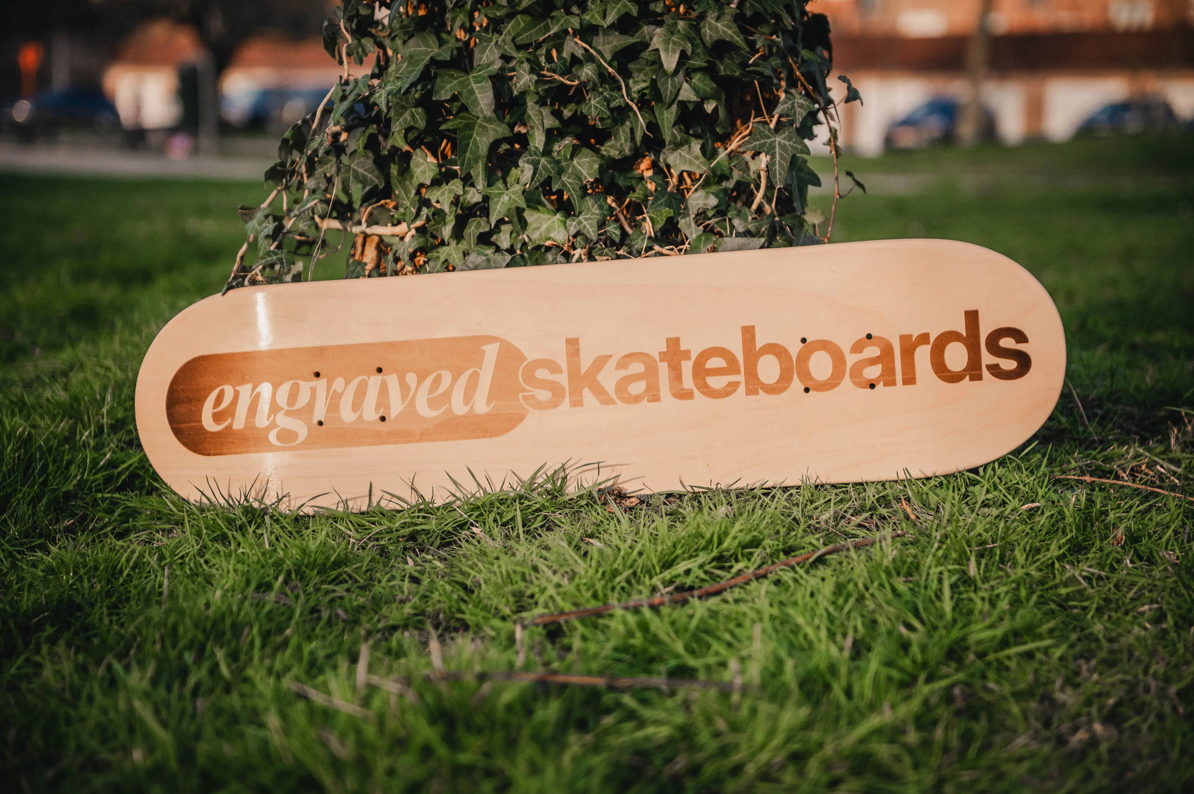 Our Own Logo, Engraved Into Wood